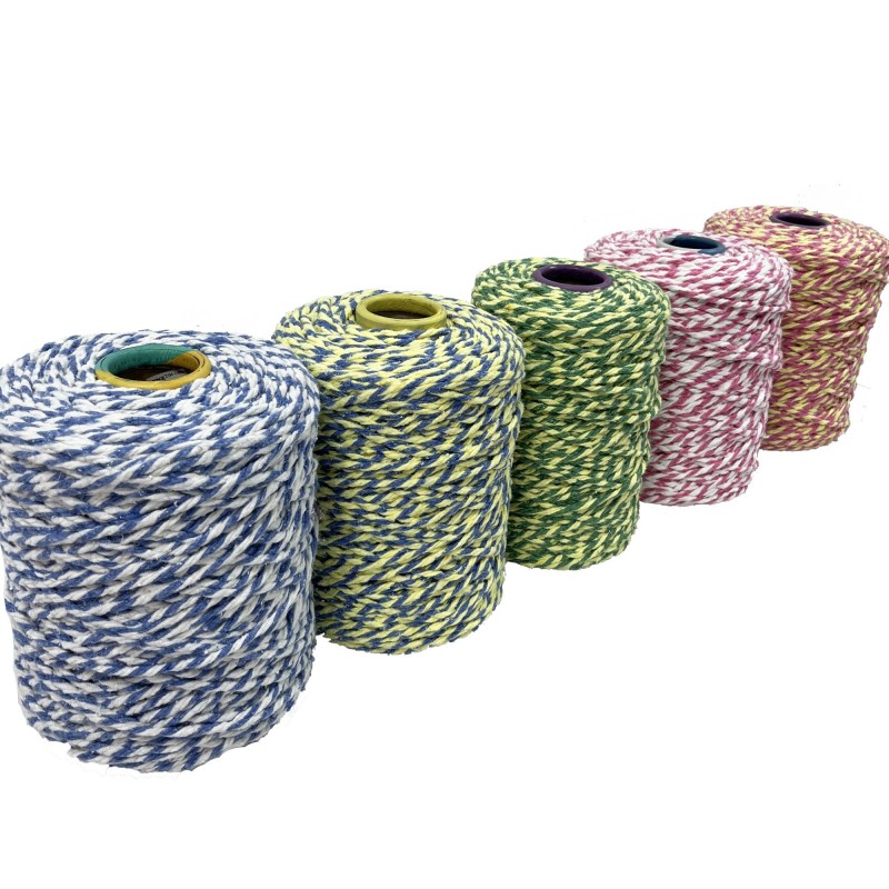2 Renk Bükümlü Mop İpi